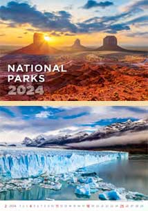 National Parks - kalend npady na firemn vnon drky eshop